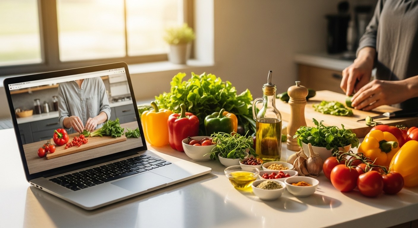 7 raisons d&rsquo;adopter les cours de cuisine virtuels en 2025